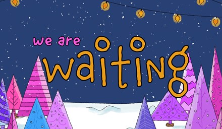 Kids Christmas Thumb Waiting